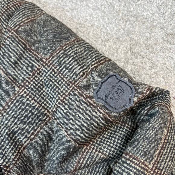 NWT Eddie Bauer Women's Quilted Plaid Water Repellent Insulated Field Jacket XL - Picture 11 of 13